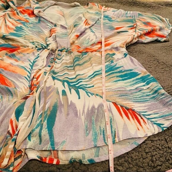 On The Road Tropical Romper Size Large Hawaiian - Picture 7 of 10